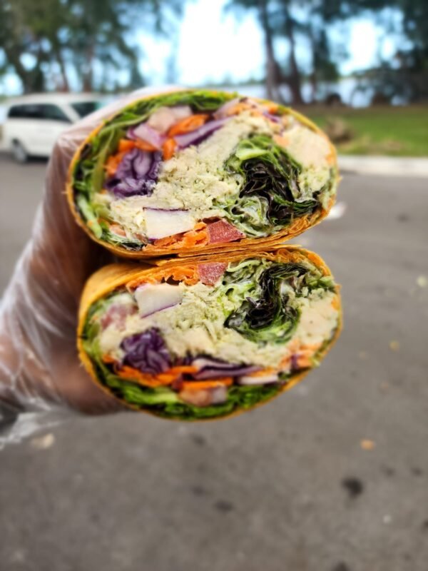 BASIL CHICKEN WRAP