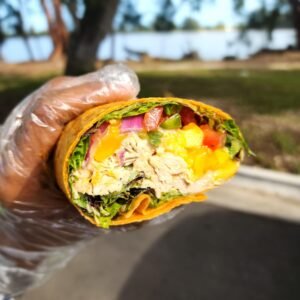 MEXICAN MANGO CHICKEN WRAP